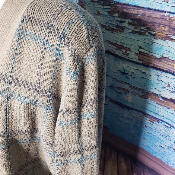 Natural Reflections open front cardigan Large - Picture 4 of 8